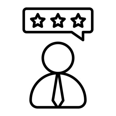 Müşteri hizmeti derecelendirme vektör çizelgesi çizimi