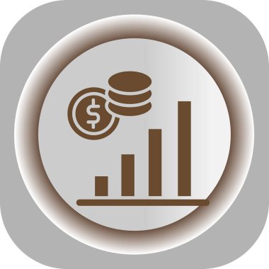 vektör sikkeleri Simge illüstrasyonu