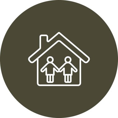 Modern simgenin vektör illüstrasyonu