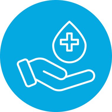 Tıbbi simgenin vektör illüstrasyonu