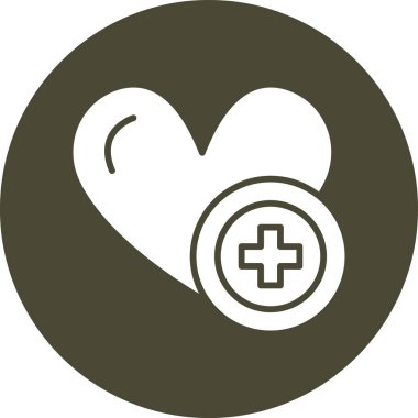 Tıbbi ve sağlık simgesinin vektör illüstrasyonu