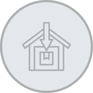 Vektör Ev simgesi illüstrasyonu