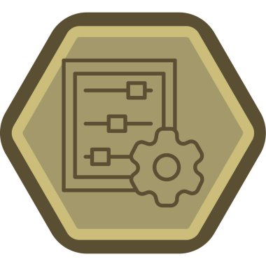 seo modern simgesinin vektör illüstrasyonu