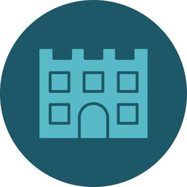 Kale Vektörü Sembol Tasarımı