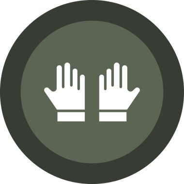 el vektör simgesi modern basit illüstrasyon