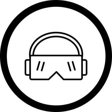 Modern bir simgenin vektör illüstrasyonu