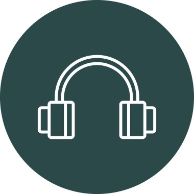 Müzik simgesinin vektör illüstrasyonu