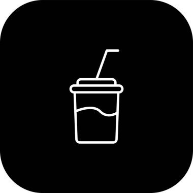 Vektör Kahve Simgesi illüstrasyonu