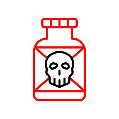 Simge vektör çizim zehir