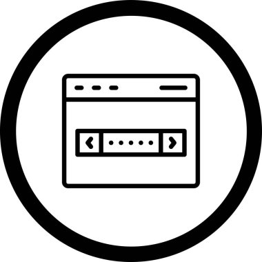 seo modern simgesinin vektör illüstrasyonu