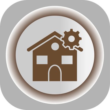 Vektör Ev simgesi illüstrasyonu