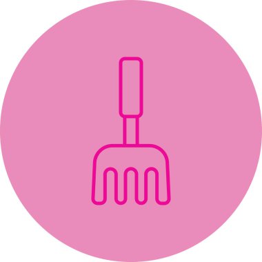 Güzellik ve moda simgelerinin vektör çizimi