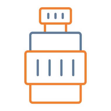 Vektör illüstrasyonu, simge ögesi arkaplanı