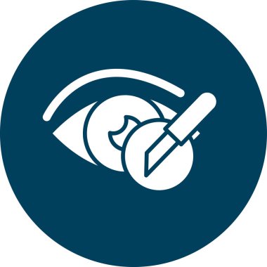 Göz simgesi vektör illüstrasyonu