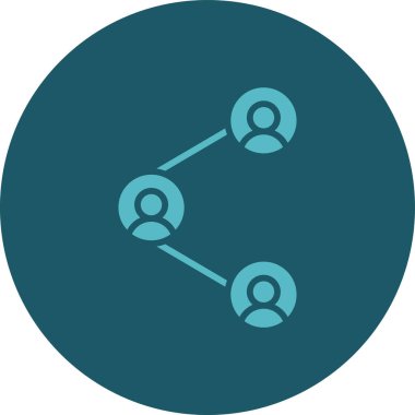 İnsan simgesinin vektör illüstrasyonu