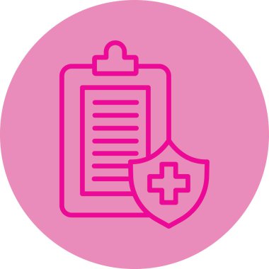 Modern simgenin vektör illüstrasyonu