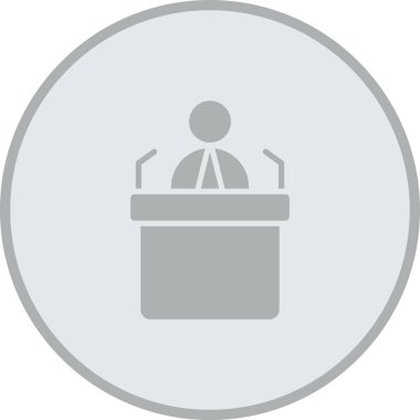 İş ve finans simgesinin vektör illüstrasyonu