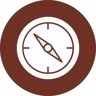 Pusulanın vektör illüstrasyonu