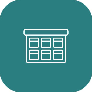 Modern eğitim ikonunun vektör illüstrasyonu