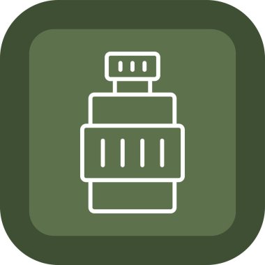 Modern b 'nin vektör illüstrasyonu eksik simgesi