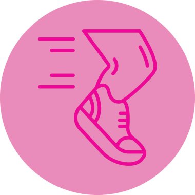 Tek bir izole simgenin vektör illüstrasyonu