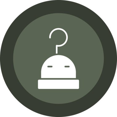 Ampul. Web simgesi basit illüstrasyon