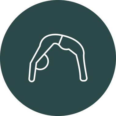 Bir insan simgesini tutan eller, vektör çizimi