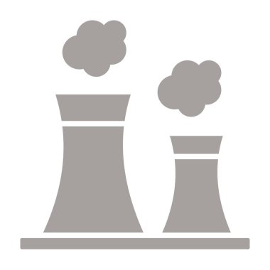 Fabrika simgesi, basit tarzı