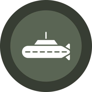 askeri tank simgesi vektör illüstrasyon