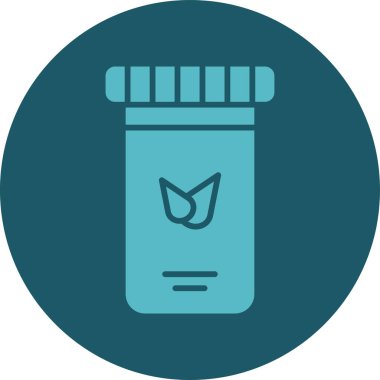 Tıbbi bir simgenin vektör illüstrasyonu