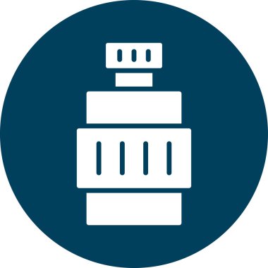 Gaz simgesinin vektör illüstrasyonu