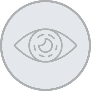 göz web vektör simgesi