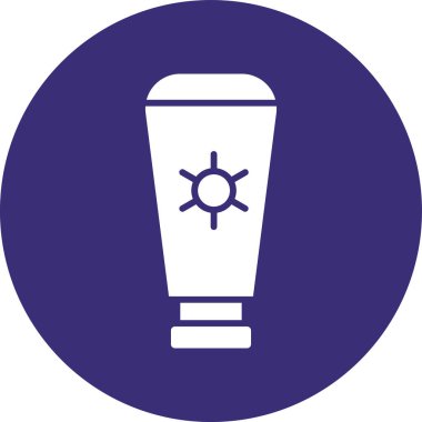 ampul simgesi vektör illüstrasyonu