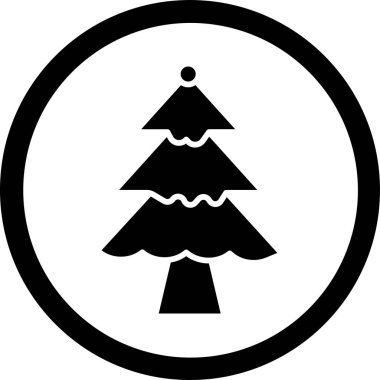 Vektör Ağacı Simgesi illüstrasyonu