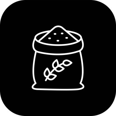 Gıda simgesinin vektör illüstrasyonu