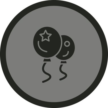 Yiyecek ve içecek ikonunun vektör illüstrasyonu