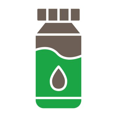 yağ şişesi vektör simgesi