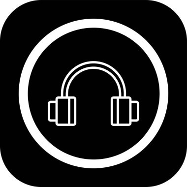 Vektör müzik simgesi illüstrasyonu