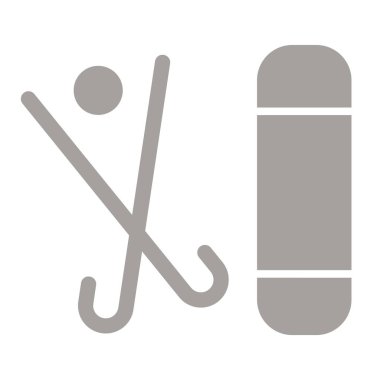 Tıbbi bir ikon. Çizgi vektör biçimi çizimi. Beyaz arkaplanda izole edilmiş sembol, gri arkaplan.