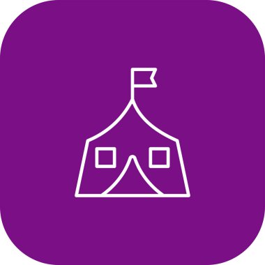 bina evi çizgisi simgesi