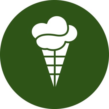dondurma vektör simgesi