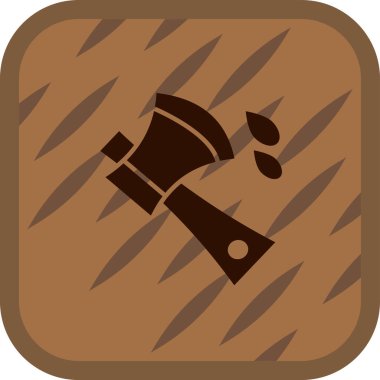 vektör çizim tasarım kürek simgesinin