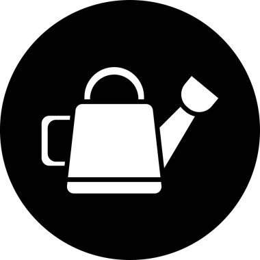 Bahçe simgesinin vektör illüstrasyonu