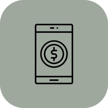 Doları vektör simge işareti simge vektör çizim kişisel ve ticari kullanım için..