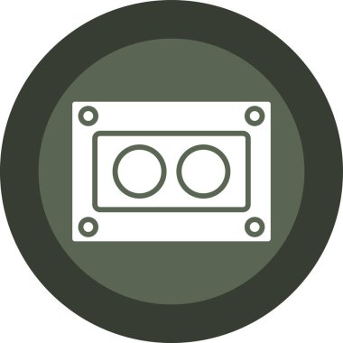 Modern b 'nin vektör illüstrasyonu eksik simgesi