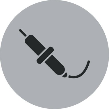 Fiş. Web simgesi basit illüstrasyon