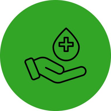 tıbbi simge vektör illüstrasyonu