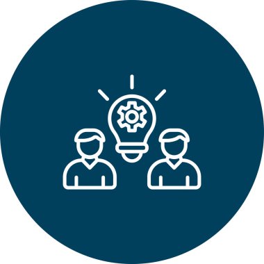 İş ve finans simgesinin vektör illüstrasyonu