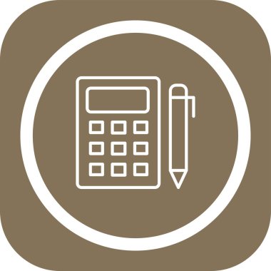 Cep telefonu simgesi, vektör illüstrasyonu