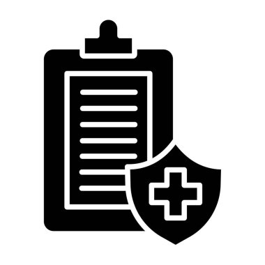 çapraz simgeli tıbbi pano, özet biçimi